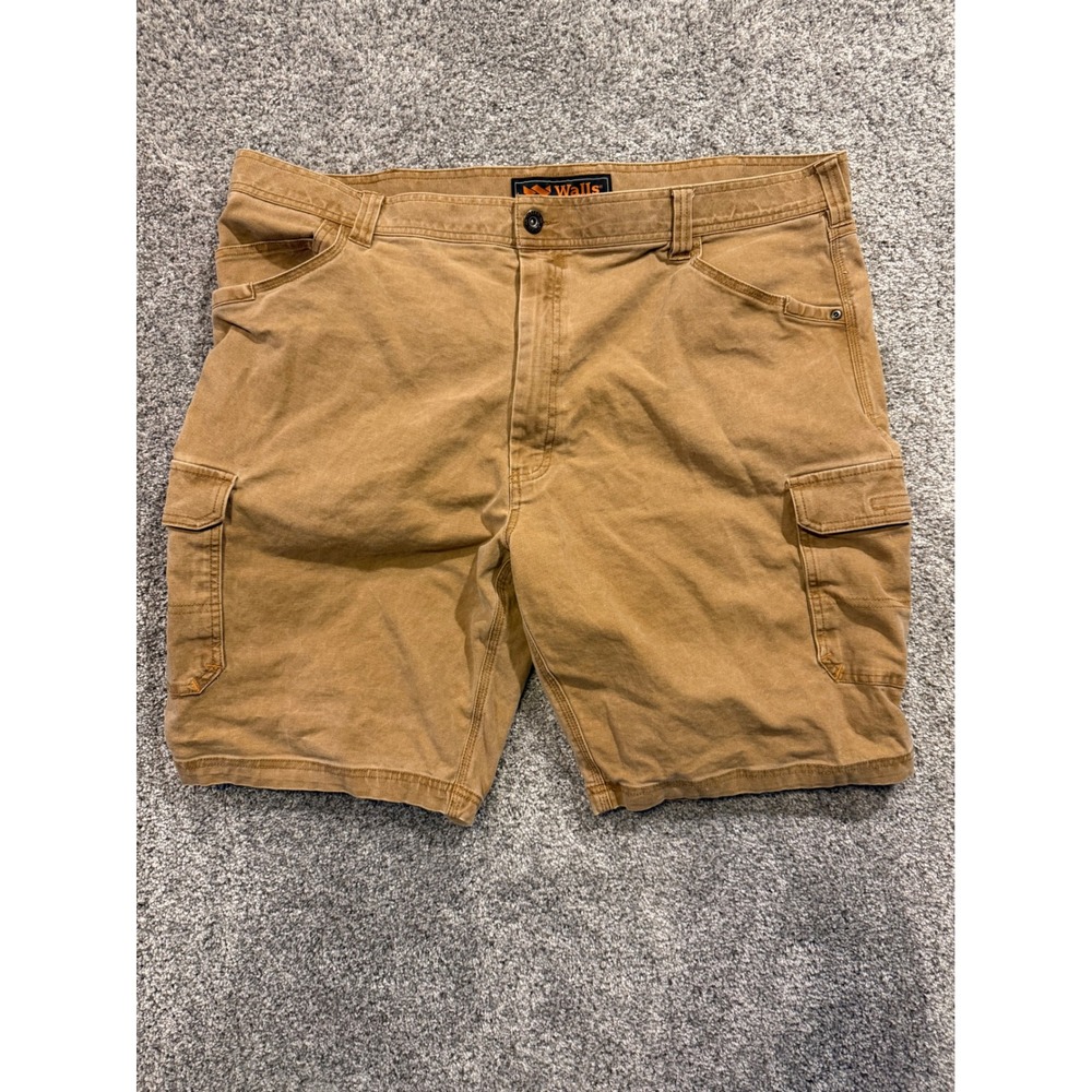 Walls Shorts Mens 44 Cargo Tan Brown Work‎ Utility Outdoor Casual